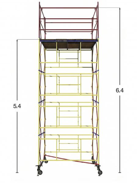 Вышка-тура ВС-250/2,0 (2,0x2,0x5,4)