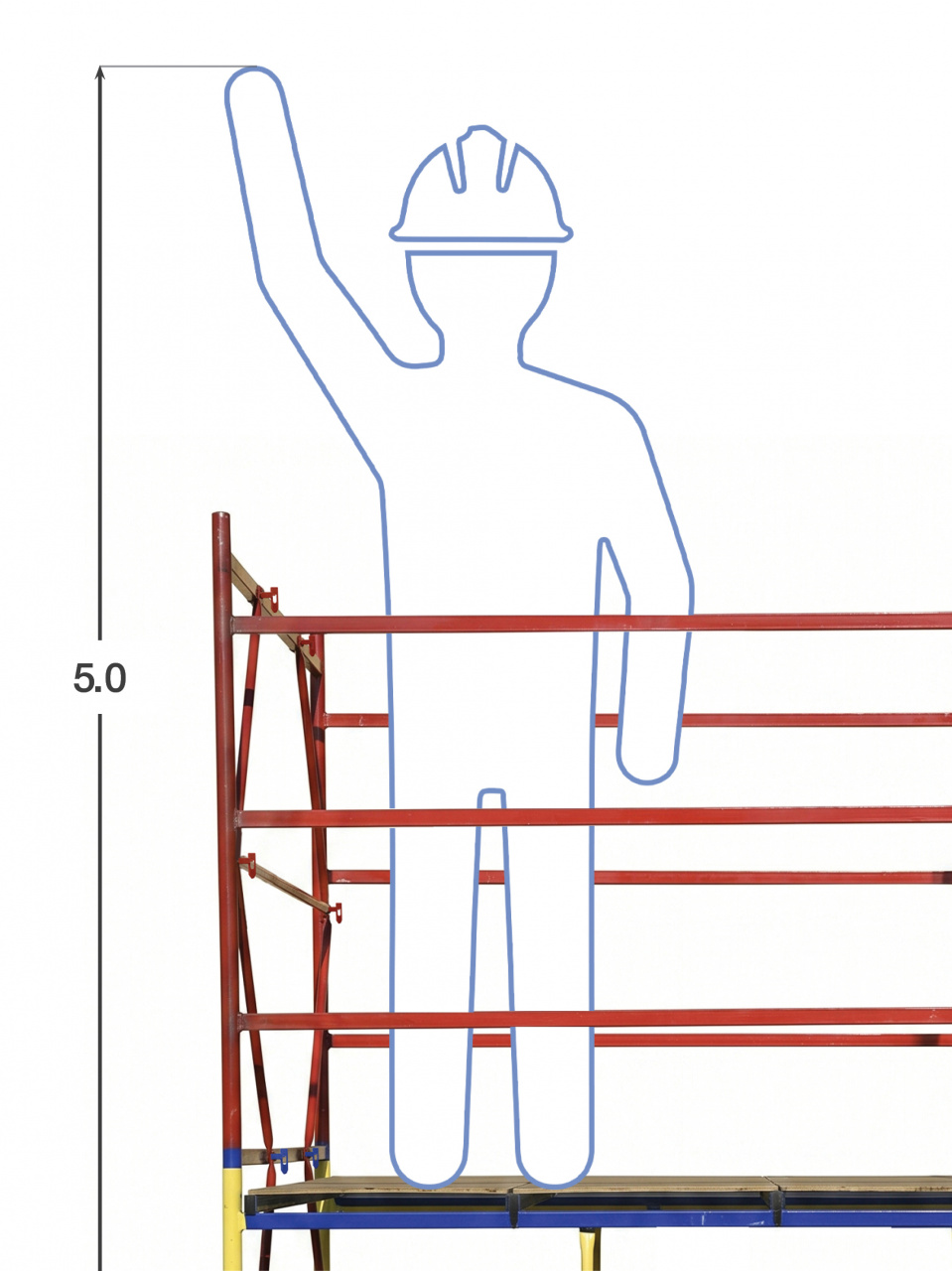 Вышка-тура ВС-250/2,0 (2,0x2,0x3,0)