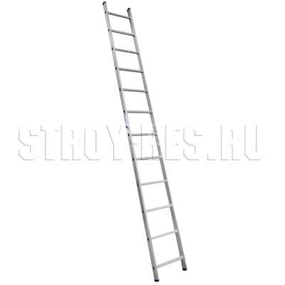 Алюминиевая 1-секц.лестница 1х12 арт.61-12