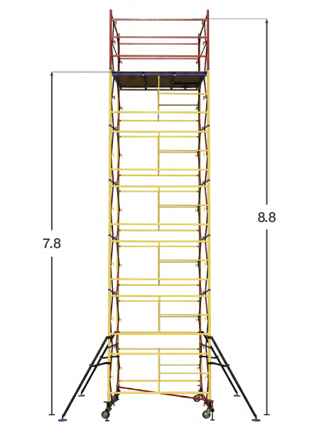Набор вышка-тура ВС-250/1,6 (2,0x1,6x7,8)