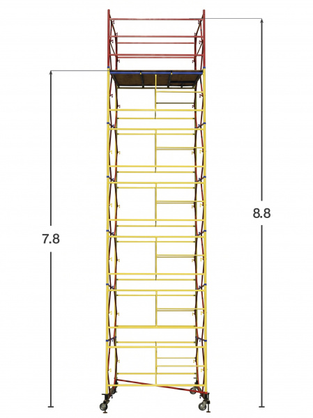 Вышка-тура ВС-250/1,6 (1,6x1,6x7,8)