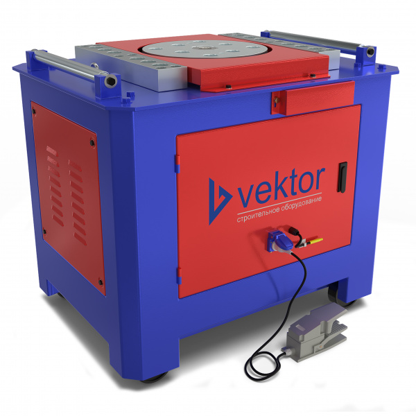 Станок для гибки арматуры Vektor GW50C с доводчиком
