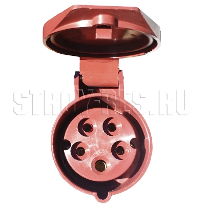 Розетка силового кабеля для строительной люльки (5 pin)