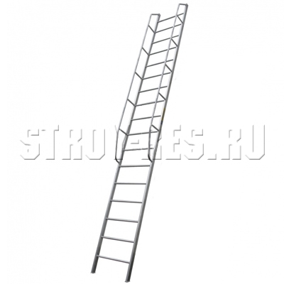 Лестница односекционная приставная алюминиевая ЛПА-7