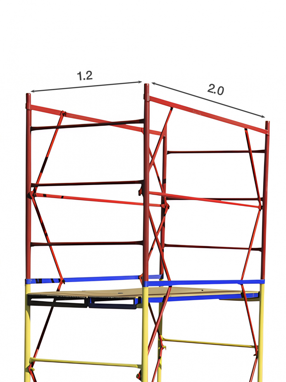 Вышка-тура ВС-250/1,2 (2,0x1,2x3,0)