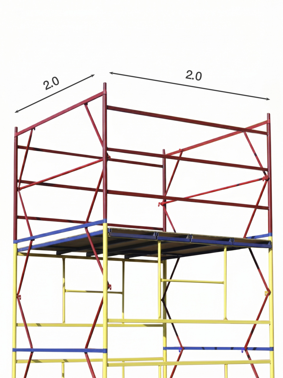 Вышка-тура ВС-250/2,0 (2,0x2,0x1,8)
